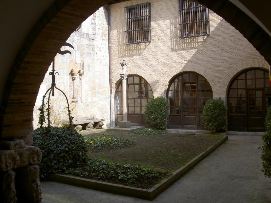 Imagen del interior de la sede de la Cámara de Comptos